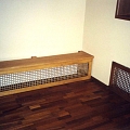 Wooden elements for radiators