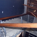 Wooden railings
