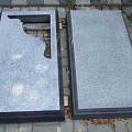 Stone processing, tombstones, grave stones