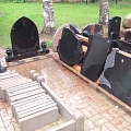 Stone processing, tombstones, grave stones