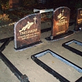 Stone processing, tombstones, grave stones