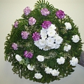 Funeral wreaths, crowns, funeral bouquets, flowers