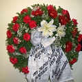 Funeral wreaths, crowns, funeral bouquets, flowers