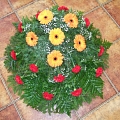 Funeral wreaths, crowns, funeral bouquets, flowers