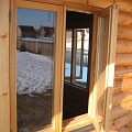 Windows for log buildings