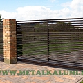 Metal sliding gates