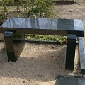 Engraving in granite