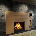 Fireplace as an element of interior design