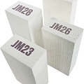 Fire resistant bricks from 1260°C to 1760°C