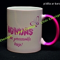 Heat mug Agnija Fuchsia.