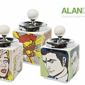 ALANDEKO gifts ashtray comics