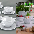 ALANDEKO dishes, gifts, cups, bowls, service