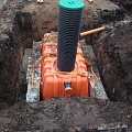 Construction of a septic system