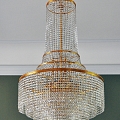 A newly made Art Deco style chandelier - restored