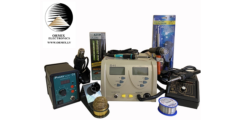 Soldering stations and accessories