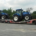 Agricultural machinery transportation