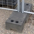 Mobile fence pedal