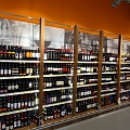 Shelves for wine