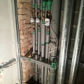 Installation of water and heat meters