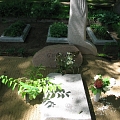 Well-groomed grave