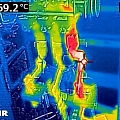 Electrical measurements, electrical safety, thermographs