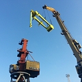 Crane repair, assembly of cranes throughout Latvia