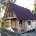 Log building saunas, log buildings Valmiera, In Cesis, Vidzeme garden furniture