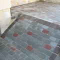 Non-standard paving works