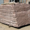 Granite stone blocks