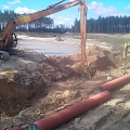 Construction of culverts MTE