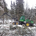 Logging with harvester MTE