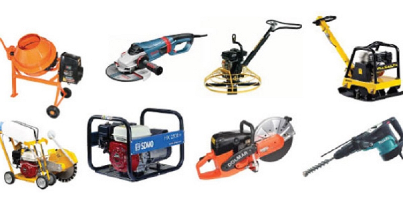 Construction machinery, repair and maintenance of electric tools