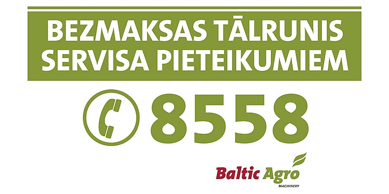 Baltic Agro Machinery tehnikas serviss