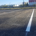 Construction of a new parking lot