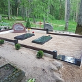 Valdis Volks, stonecutter workshop, grave site improvement