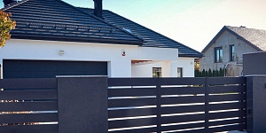 Privātmāju un industriālo objektu žogu montāža