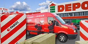 Delivery of construction and repair materials