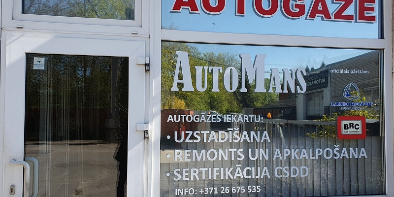 AUTOSERVISA AUTOMANS KONTAKTI