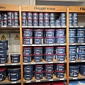Flugger Flutex wall paint stand in the Profcentrs store