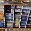 Flugger and tesa adhesive tape stand in the Profcentrs store