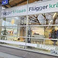 Flugger paint display case in the Profcentrs store in Ganību dambī