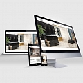 Компания TOP Design создала современный веб-сайт для студии дизайна интерьеров