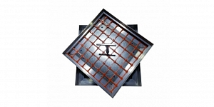 Люки напольные с заполнением