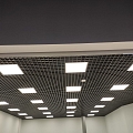 Подвесной потолок со светильниками
