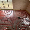 Underfloor heating installation