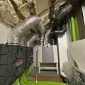 Installation of flexible air ducts