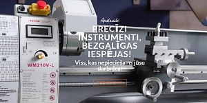 Elektroinstrumenti, rokas instrumenti, darbagaldi, CNC iekārtas