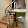 Wooden railing for easy installation, handrail for stairs, shop8
