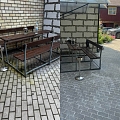Очистка тротуара