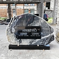 AA workshop, stone processing, tombstones